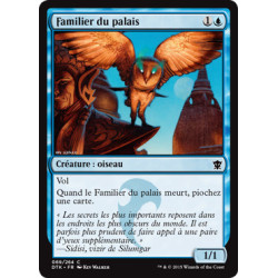 (Foil) Bleue - Familier du palais (C) [DTK]