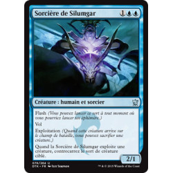(Foil) Bleue - Sorcière de Silumgar (U) [DTK]