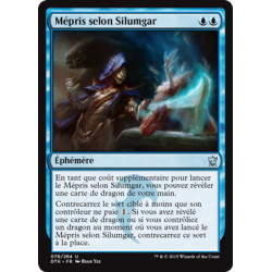 (Foil) Bleue - Mépris selon Silumgar (U) [DTK]