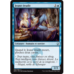 (Foil) Bleue - Jeune érudit (U) [DTK]
