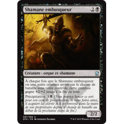 (Foil) Noire - Shamane embusqueur (U) [DTK]