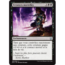 (Foil) Noire - Errances mortelles (U) [DTK]