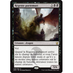 (Foil) Noire - Régente portemort (R) [DTK]
