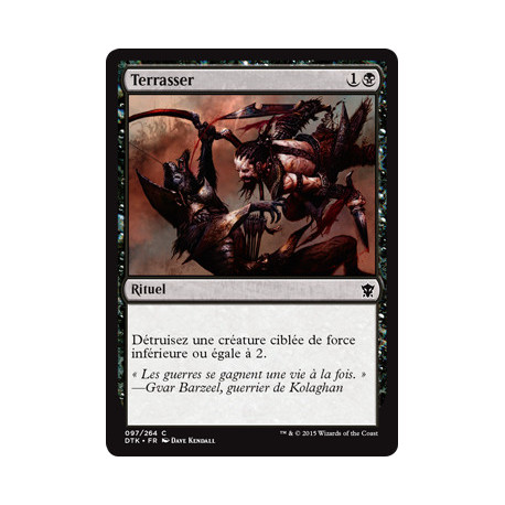(Foil) Noire - Terrasser (C) [DTK]