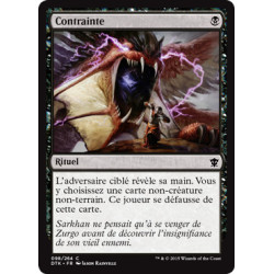 (Foil) Noire - Contrainte (C) [DTK]