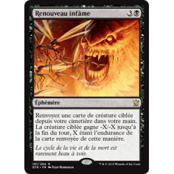 (Foil) Noire - Renouveau infâme (R) [DTK]
