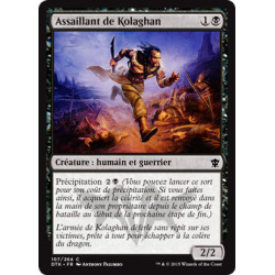 (Foil) Noire - Assaillant de Kolaghan (C) [DTK]