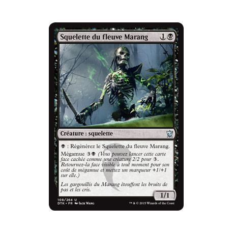 (Foil) Noire - Squelette du fleuve Marang (U) [DTK]
