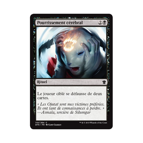(Foil) Noire - Pourrissement cérébral (C) [DTK]