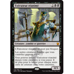(Foil) Noire - Exécuteur réanimé (M) [DTK]