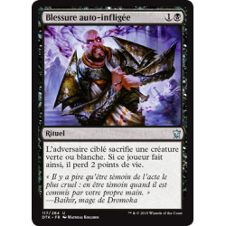 (Foil) Noire - Blessure auto-infligée (U) [DTK]