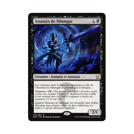 (Foil) Noire - Assassin de Silumgar (R) [DTK]