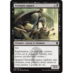 (Foil) Noire - Avemain rapace (C) [DTK]