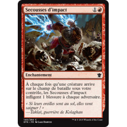 (Foil) Rouge - Secousses d'impact (C) [DTK]