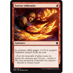 (Foil) Rouge - Fureur embrasée (C) [DTK]