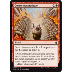 (Foil) Rouge - Gorge magmatique (C) [DTK]