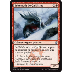 (Foil) Rouge - Béhémoth de Qal Sisma (U) [DTK]
