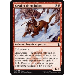 (Foil) Rouge - Cavalier de smilodon (C) [DTK]