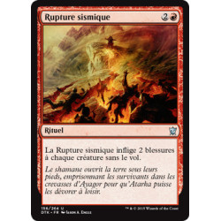 (Foil) Rouge - Rupture sismique (U) [DTK]