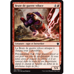 (Foil) Rouge - Brute de guerre véloce (C) [DTK]