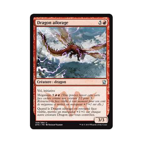 (Foil) Rouge - Dragon ailorage (U) [DTK]