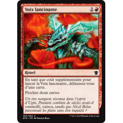 (Foil) Rouge - Voix lancinante (C) [DTK]