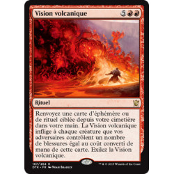 (Foil) Rouge - Vision volcanique (R) [DTK]