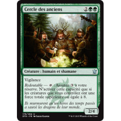 (Foil) Verte - Cercle des anciens (U) [DTK]
