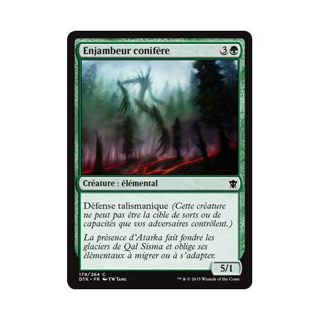 (Foil) Verte - Enjambeur conifère (C) [DTK]