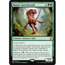 (Foil) Verte - Raptor mortebrume (M) [DTK]
