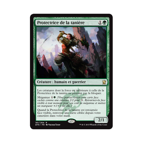 (Foil) Verte - Protectrice de la tanière (R) [DTK]