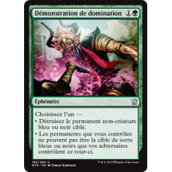 (Foil) Verte - Démonstration de domination (U) [DTK]