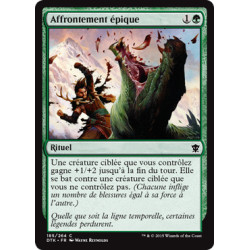 (Foil) Verte - Affrontement épique (C) [DTK]