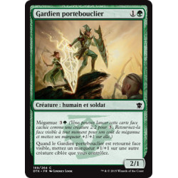 (Foil) Verte - Gardien portebouclier (C) [DTK]