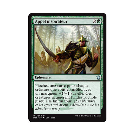 (Foil) Verte - Appel inspirateur (U) [DTK]