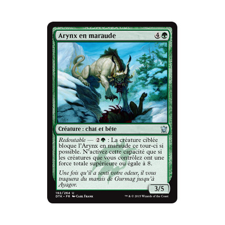 (Foil) Verte - Arynx en maraude (U) [DTK]