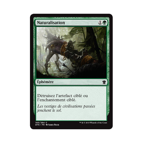 (Foil) Verte - Naturalisation (C) [DTK]