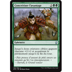 (Foil) Verte - Concrétiser l'avantage (U) [DTK]