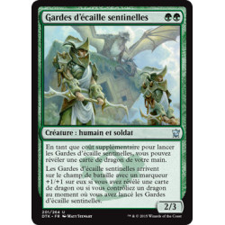 (Foil) Verte - Gardes d'écaille sentinelles (U) [DTK]