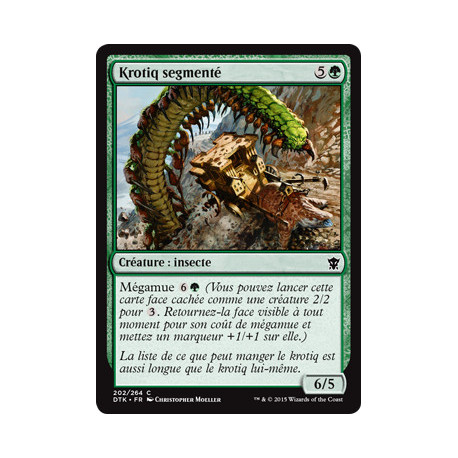 (Foil) Verte - Krotiq segmenté (C) [DTK]