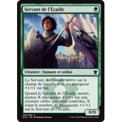(Foil) Verte - Servant de l'Écaille (C) [DTK]