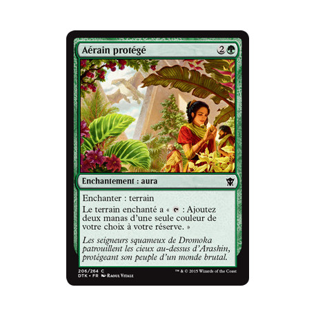 (Foil) Verte - Aérain protégé (C) [DTK]
