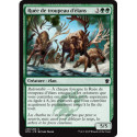 (Foil) Verte - Ruée de troupeau d'élans (C) [DTK]
