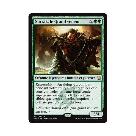 (Foil) Verte - Surrak, le Grand veneur (R) [DTK]