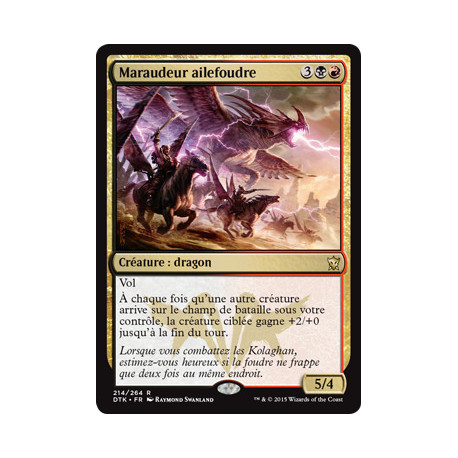 (Foil) Multicolore - Maraudeur ailefoudre (R) [DTK]
