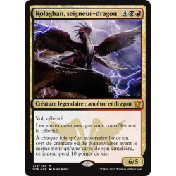 (Foil) Multicolore - Kolaghan, seigneur-dragon (M) [DTK]