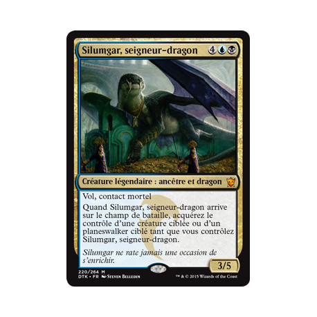 (Foil) Multicolore - Silumgar, seigneur-dragon (M) [DTK]