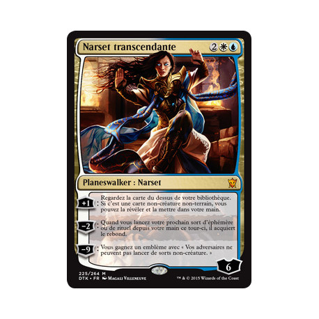 (Foil) Multicolore - Narset transcendante (M) [DTK]