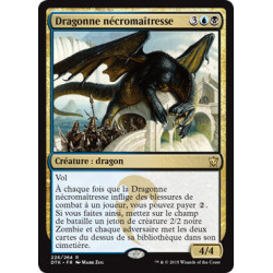 (Foil) Multicolore - Dragonne nécromaîtresse (R) [DTK]