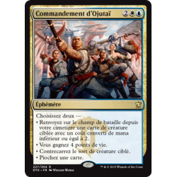 (Foil) Multicolore - Commandement d'Ojutaï (R) [DTK]